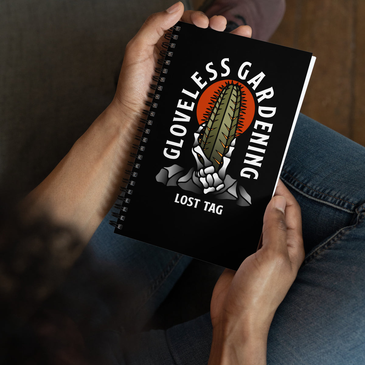Cuaderno de espiral Jardinería sin guantes