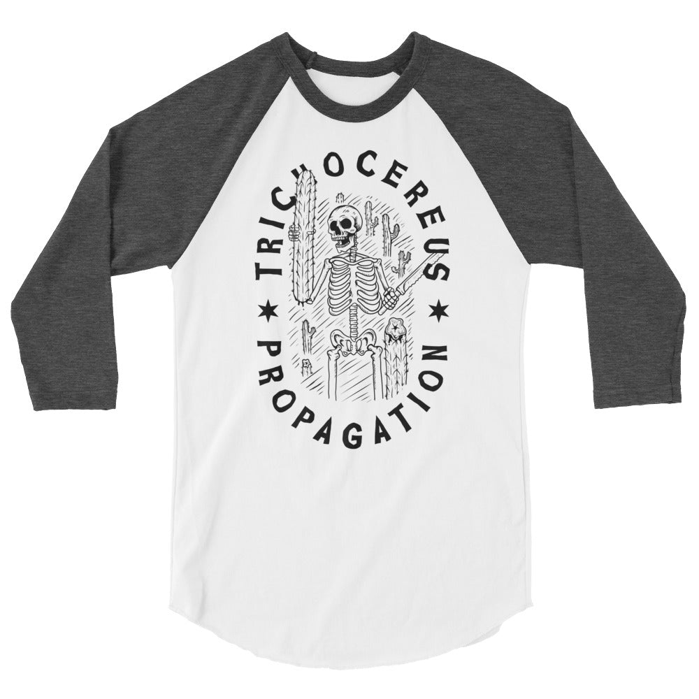 Tricho Propagation 3/4 sleeve raglan shirt