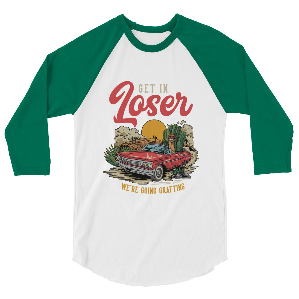 Get in Loser camisa raglán de manga 3/4