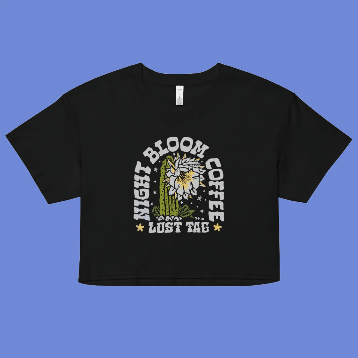 Night Bloom Women’s crop top