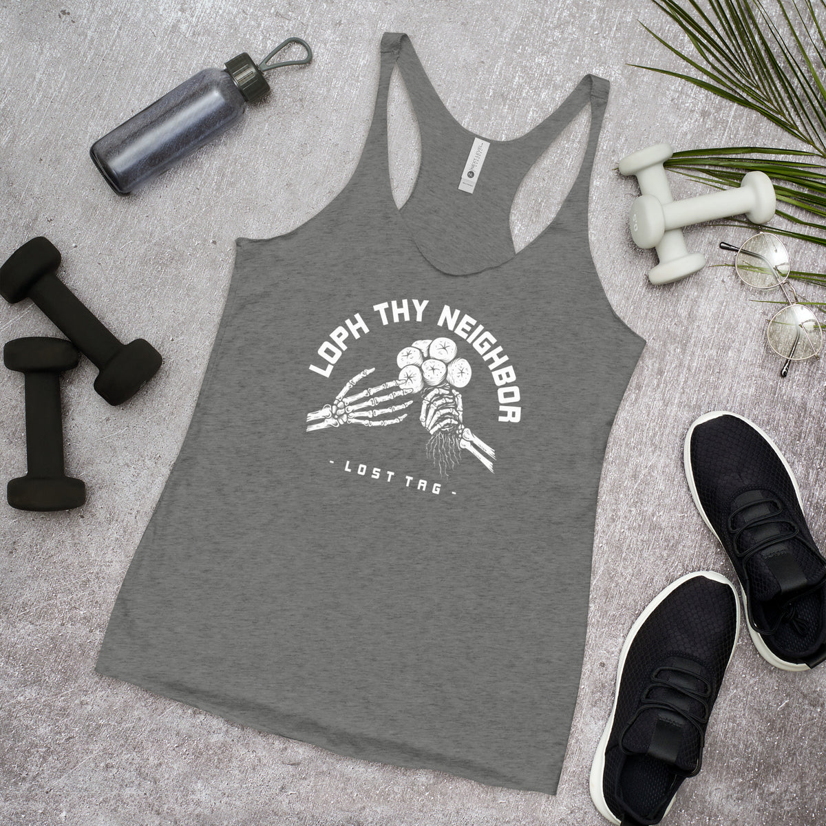Loph Thy Neighbor Women's Racerback Tank