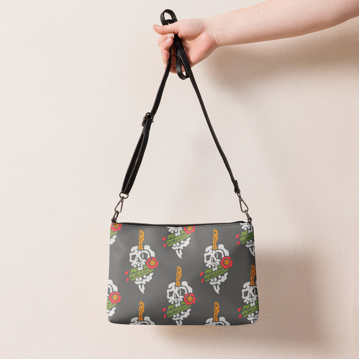 Tricho Skulls Crossbody bag