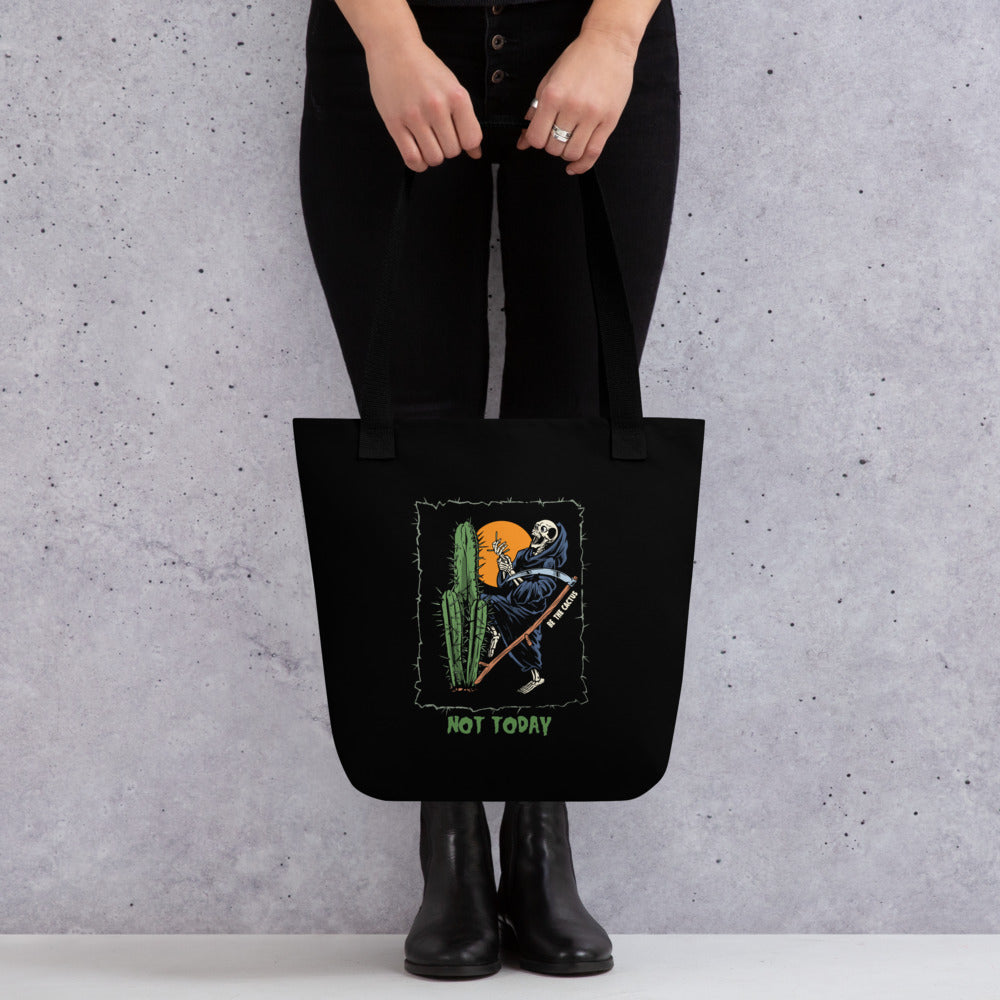 Not Today, Death Tote bag
