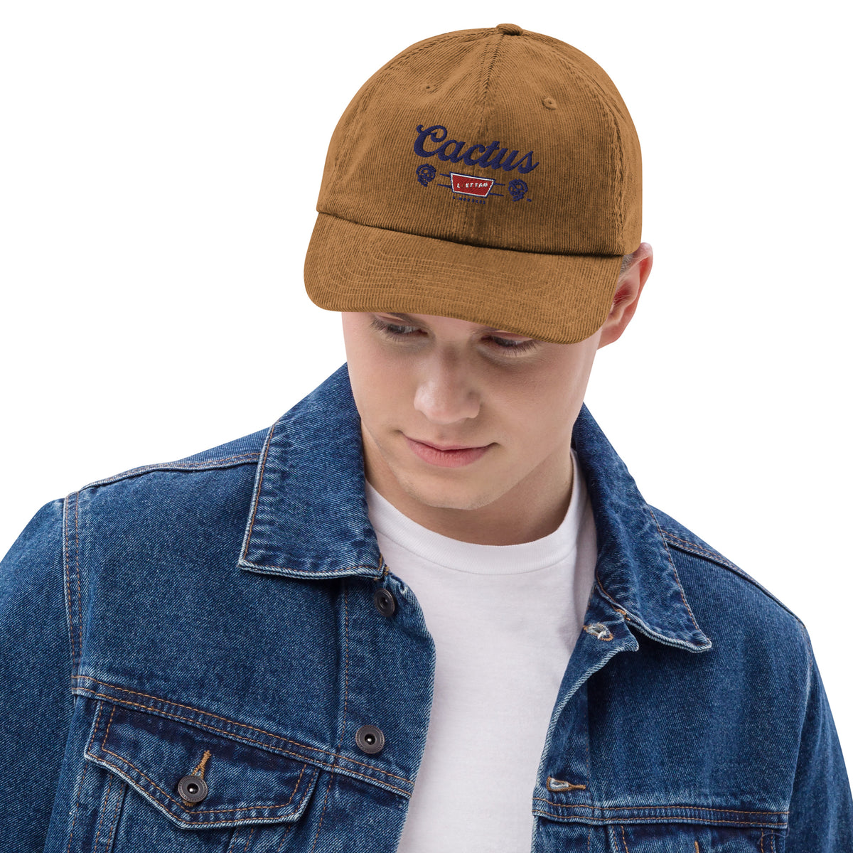 Cactus Corduroy hat
