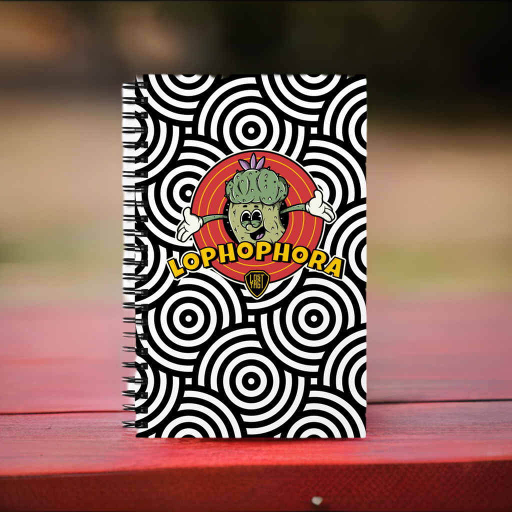 Lophophora Spiral notebook