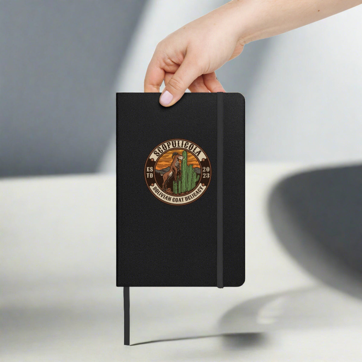 Cuaderno encuadernado en tapa dura Cabra Boliviana 