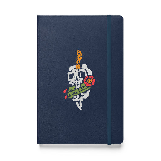 Tricho Skull hardcover bound notebook
