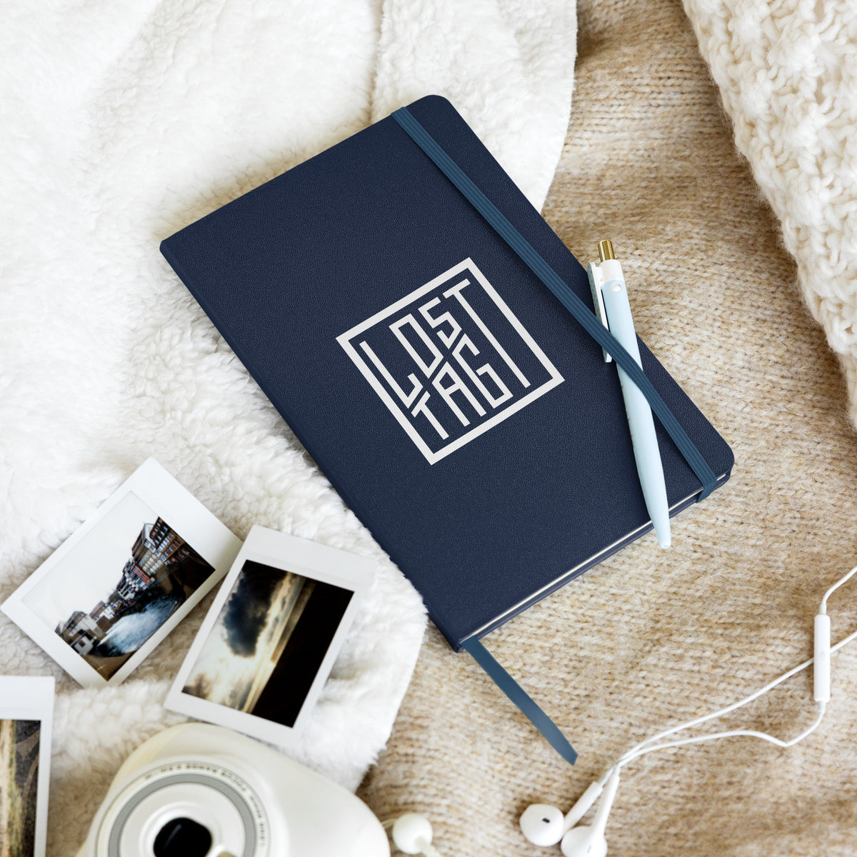 Cuaderno encuadernado en tapa dura Lost Tag