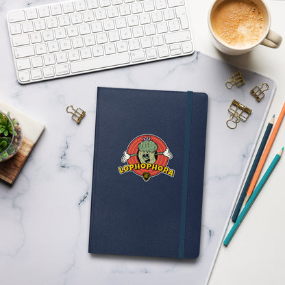 Lophophora hardcover bound notebook