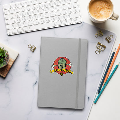 Lophophora hardcover bound notebook