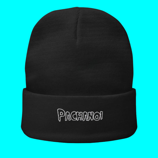 Pachanoi Embroidered Beanie