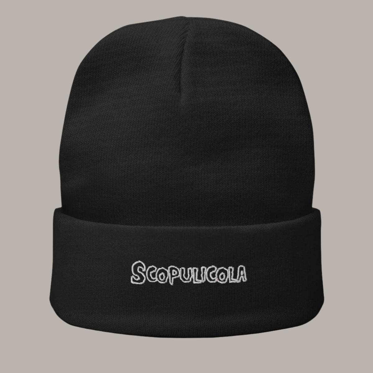 Scopulicola Embroidered Beanie