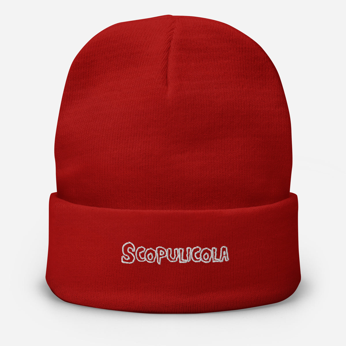Scopulicola Embroidered Beanie