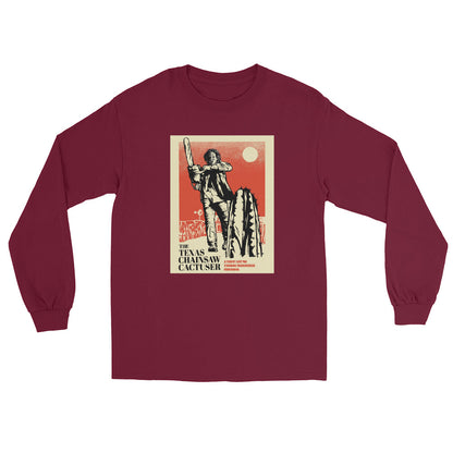 Chainsaw Cactuser Men’s Long Sleeve Shirt
