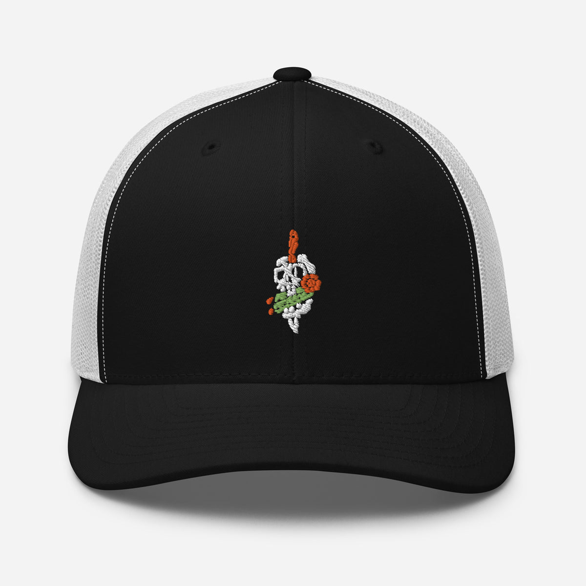 Tricho Skull trucker cap