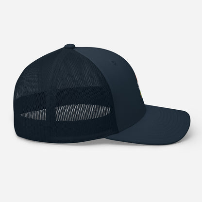 Tricho Skull trucker cap