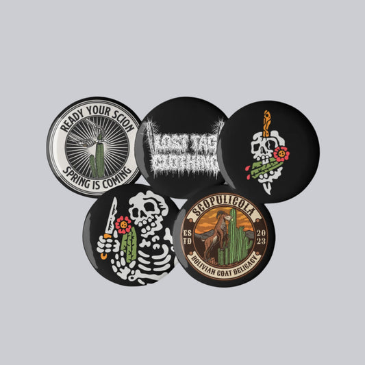 Set of pin buttons Series 1