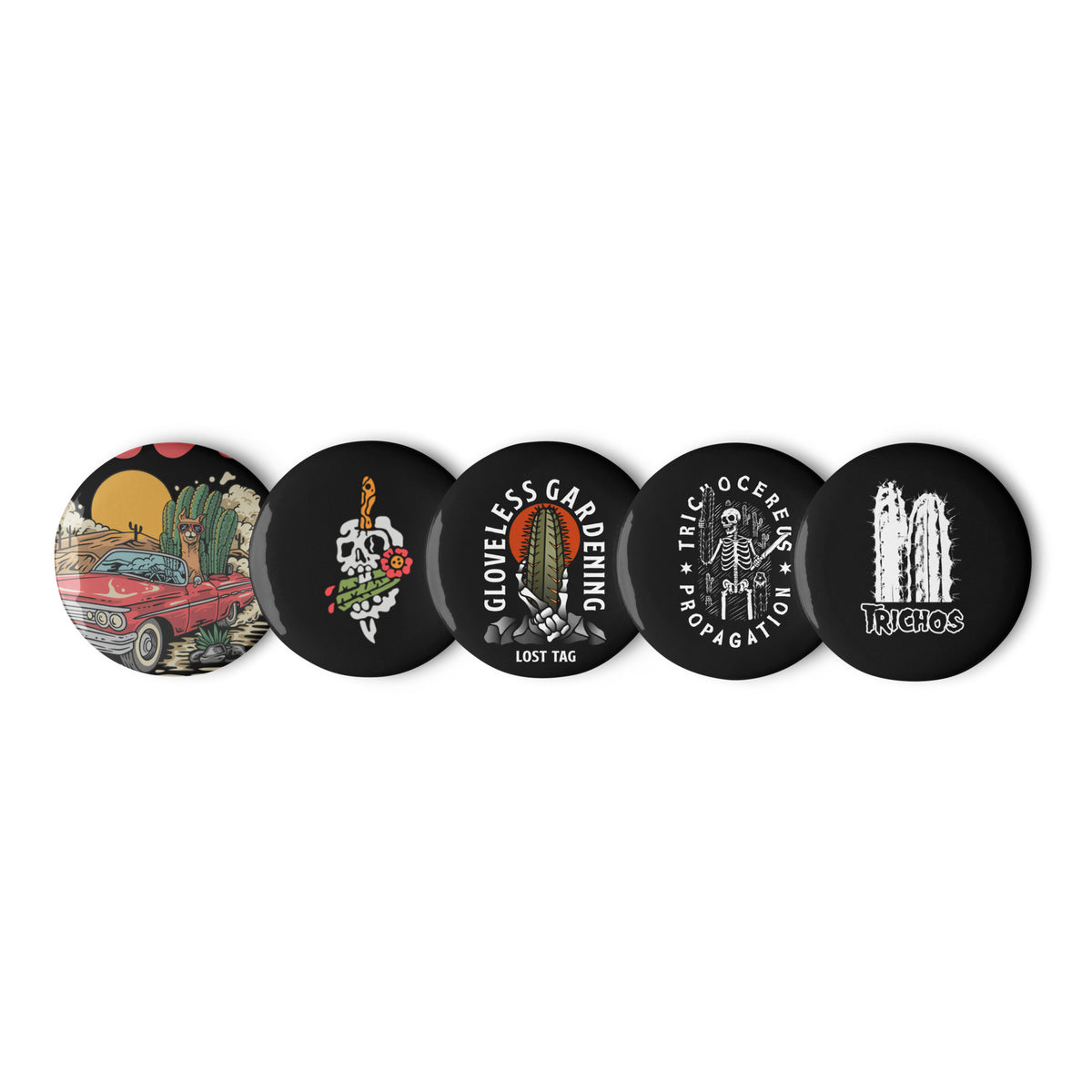 Juego de botones pin Serie 2