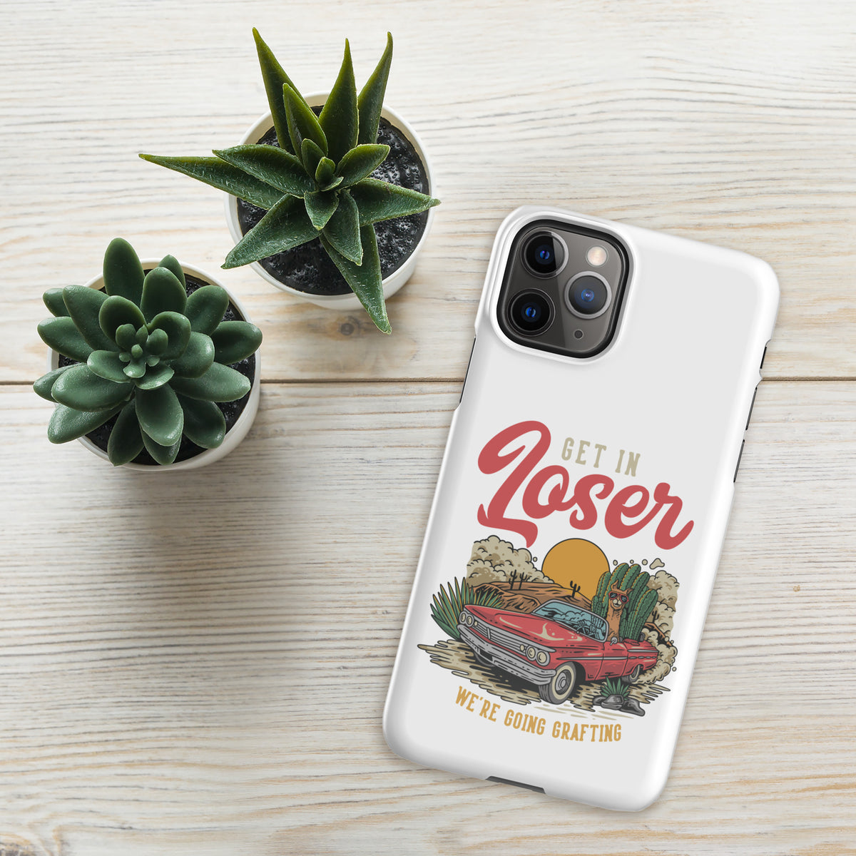 Funda Get in Loser snap para iPhone®