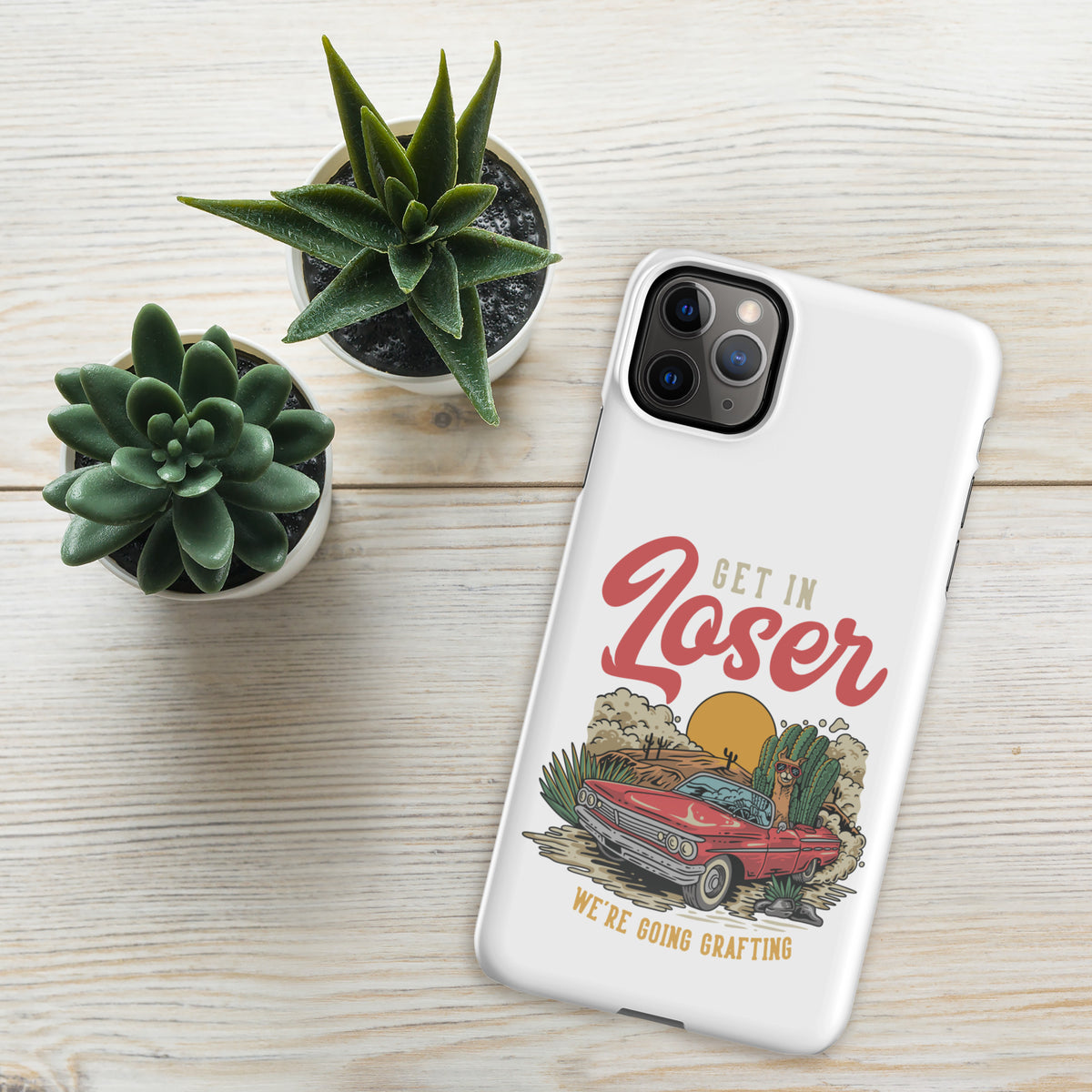 Funda Get in Loser snap para iPhone®