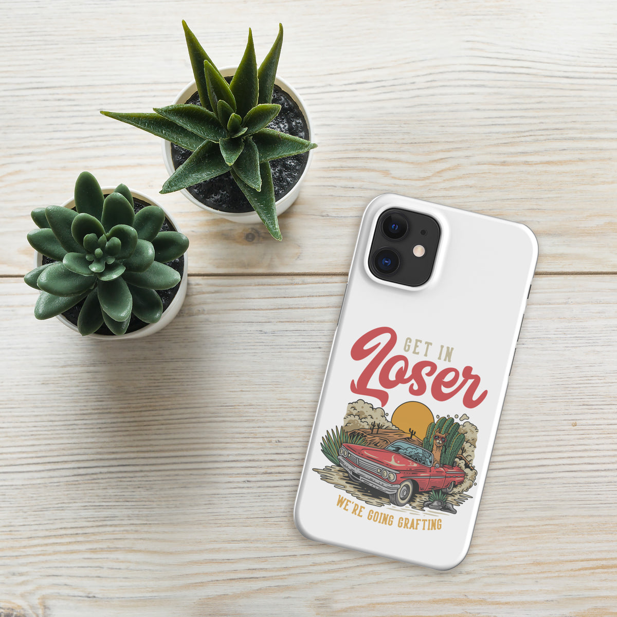 Funda Get in Loser snap para iPhone®
