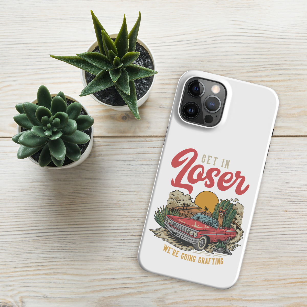 Funda Get in Loser snap para iPhone®