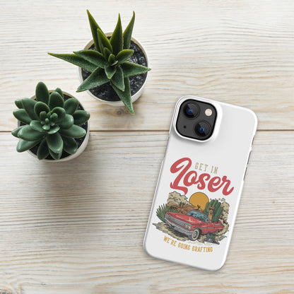 Funda Get in Loser snap para iPhone®