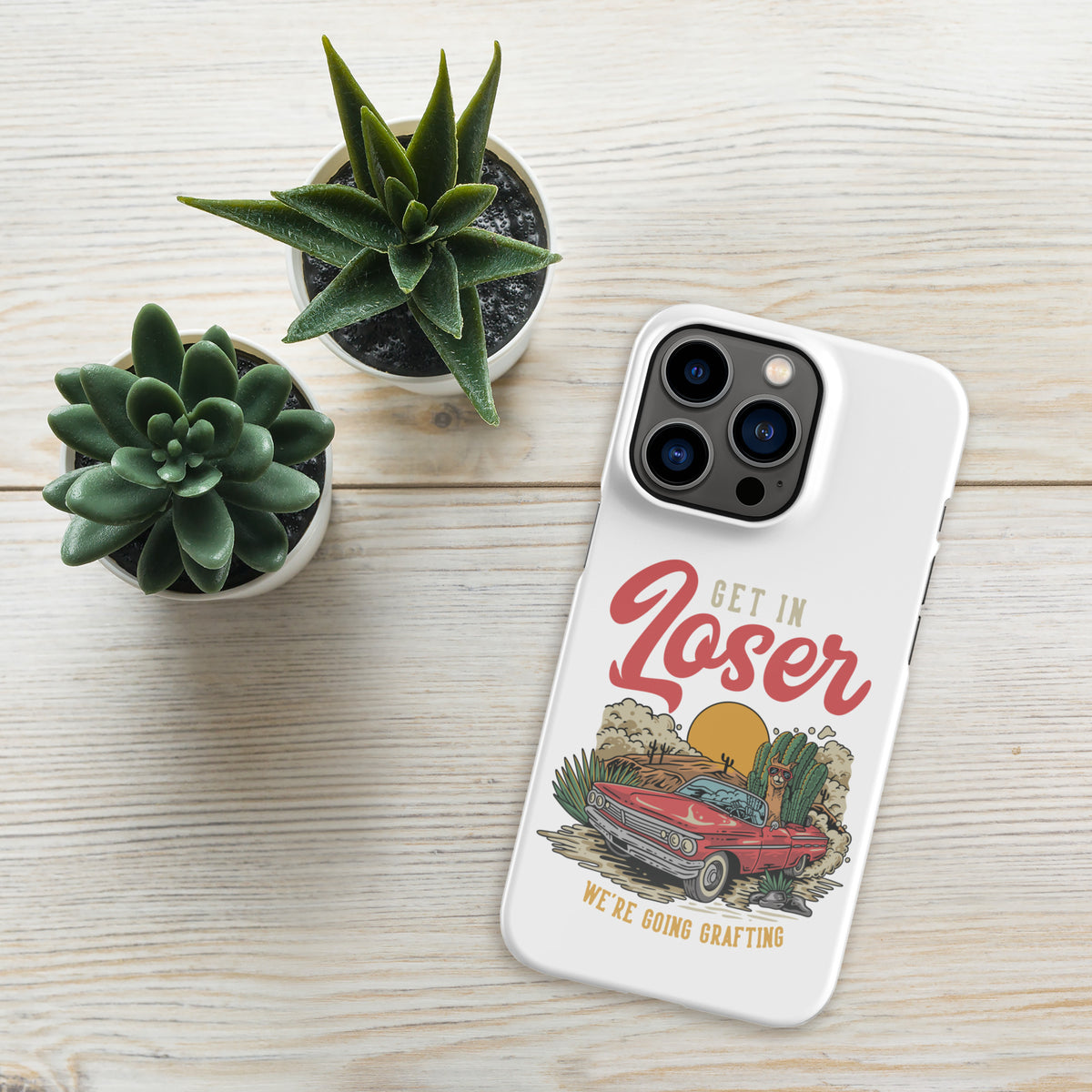Funda Get in Loser snap para iPhone®
