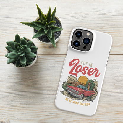 Funda Get in Loser snap para iPhone®