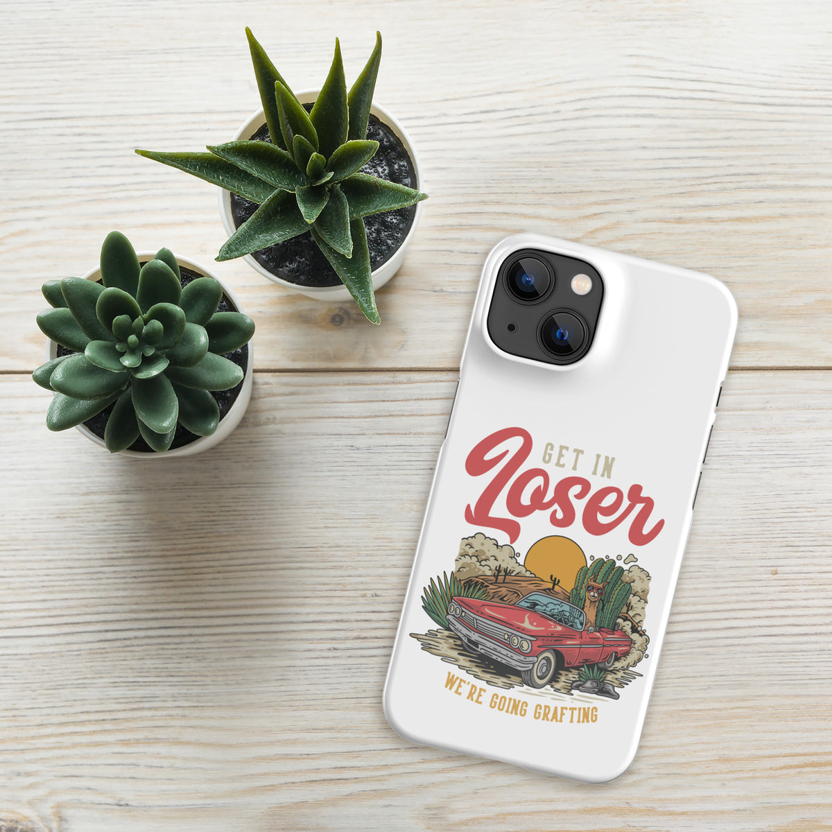 Funda Get in Loser snap para iPhone®