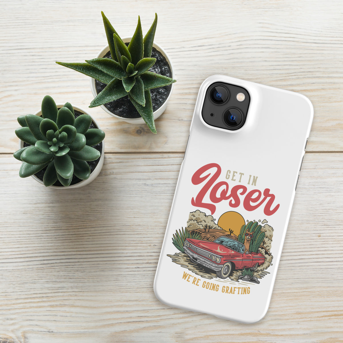 Funda Get in Loser snap para iPhone®