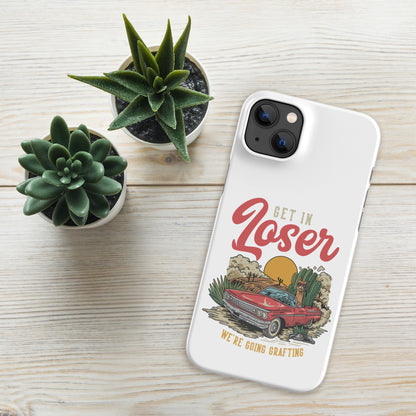 Funda Get in Loser snap para iPhone®