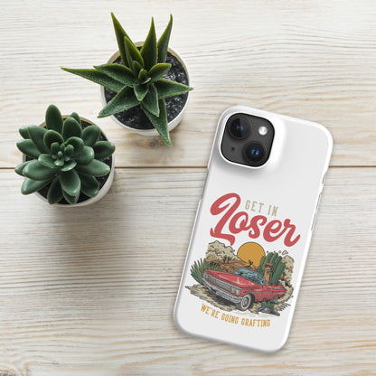 Funda Get in Loser snap para iPhone®