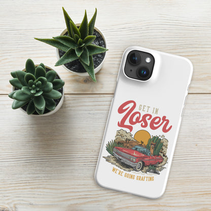 Funda Get in Loser snap para iPhone®