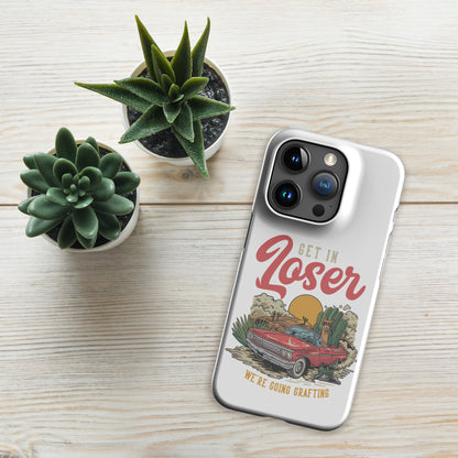 Funda Get in Loser snap para iPhone®