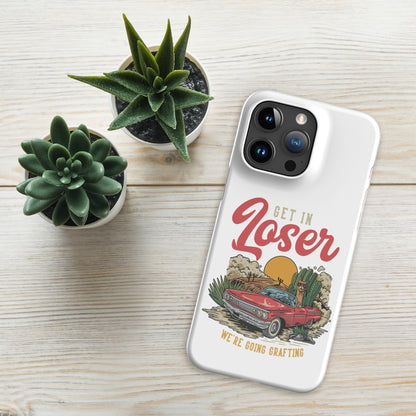 Funda Get in Loser snap para iPhone®
