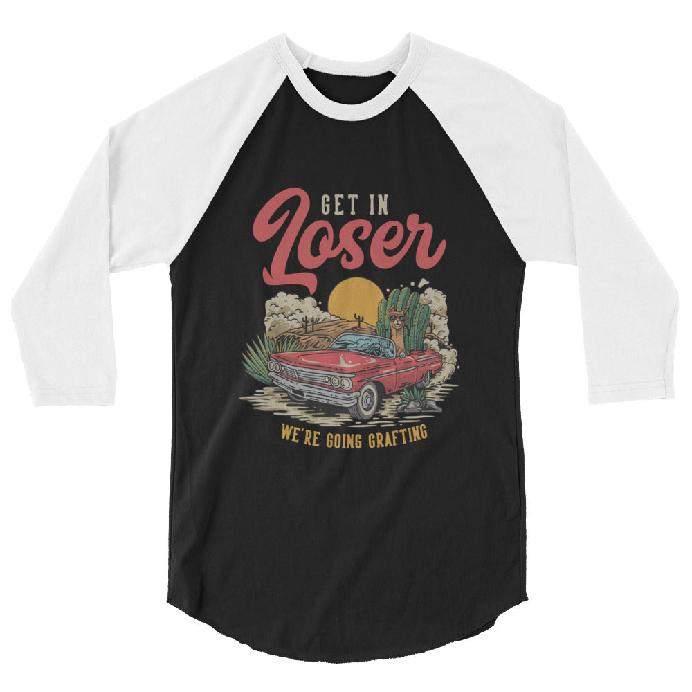 Get in Loser camisa raglán de manga 3/4