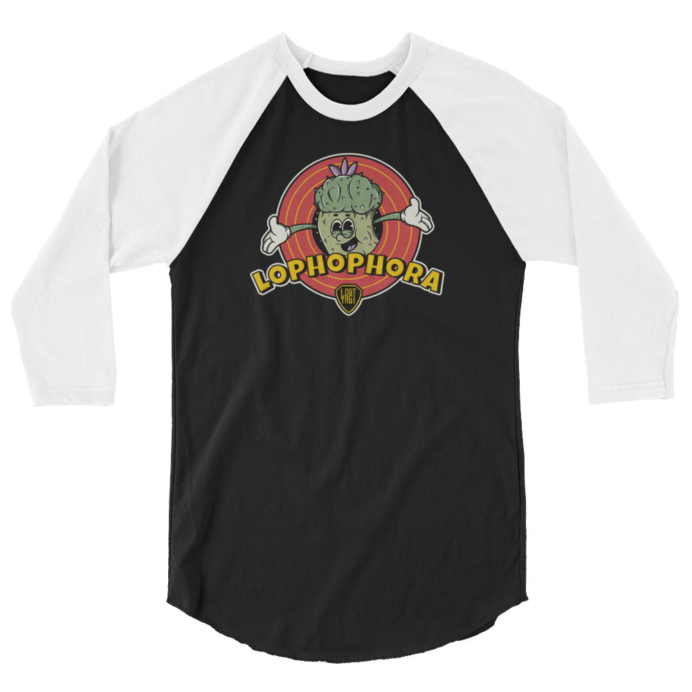 Lophophora 3/4 sleeve raglan shirt