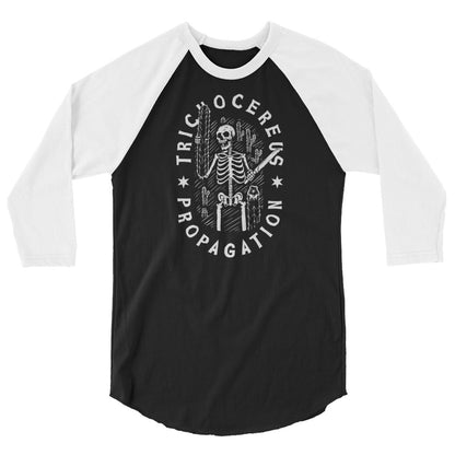 Tricho Propagation 3/4 sleeve raglan shirt