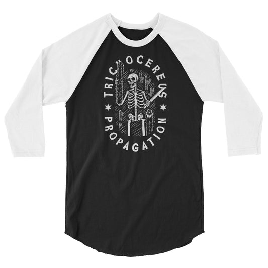 Tricho Propagation 3/4 sleeve raglan shirt