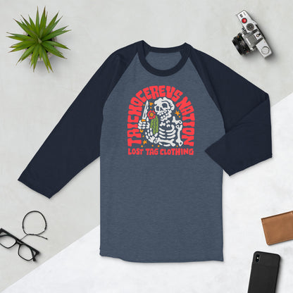 Tricho Nation 3/4 sleeve raglan shirt