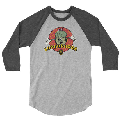 Lophophora 3/4 sleeve raglan shirt