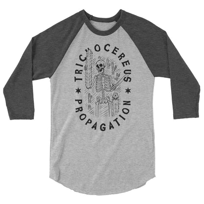 Tricho Propagation 3/4 sleeve raglan shirt
