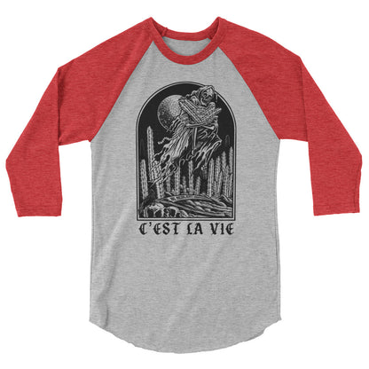 C'est La Vie 3/4 sleeve shirt