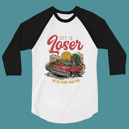 Get in Loser camisa raglán de manga 3/4