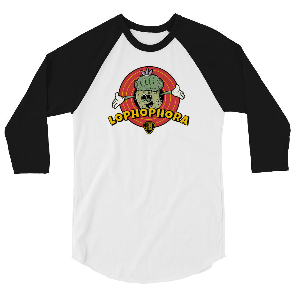 Lophophora 3/4 sleeve raglan shirt