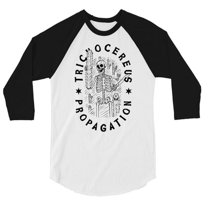 Tricho Propagation 3/4 sleeve raglan shirt