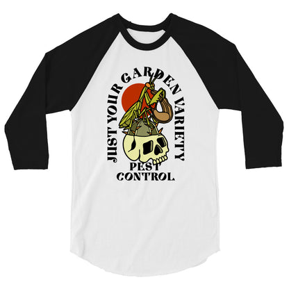 Pest Control 3/4 sleeve raglan shirt