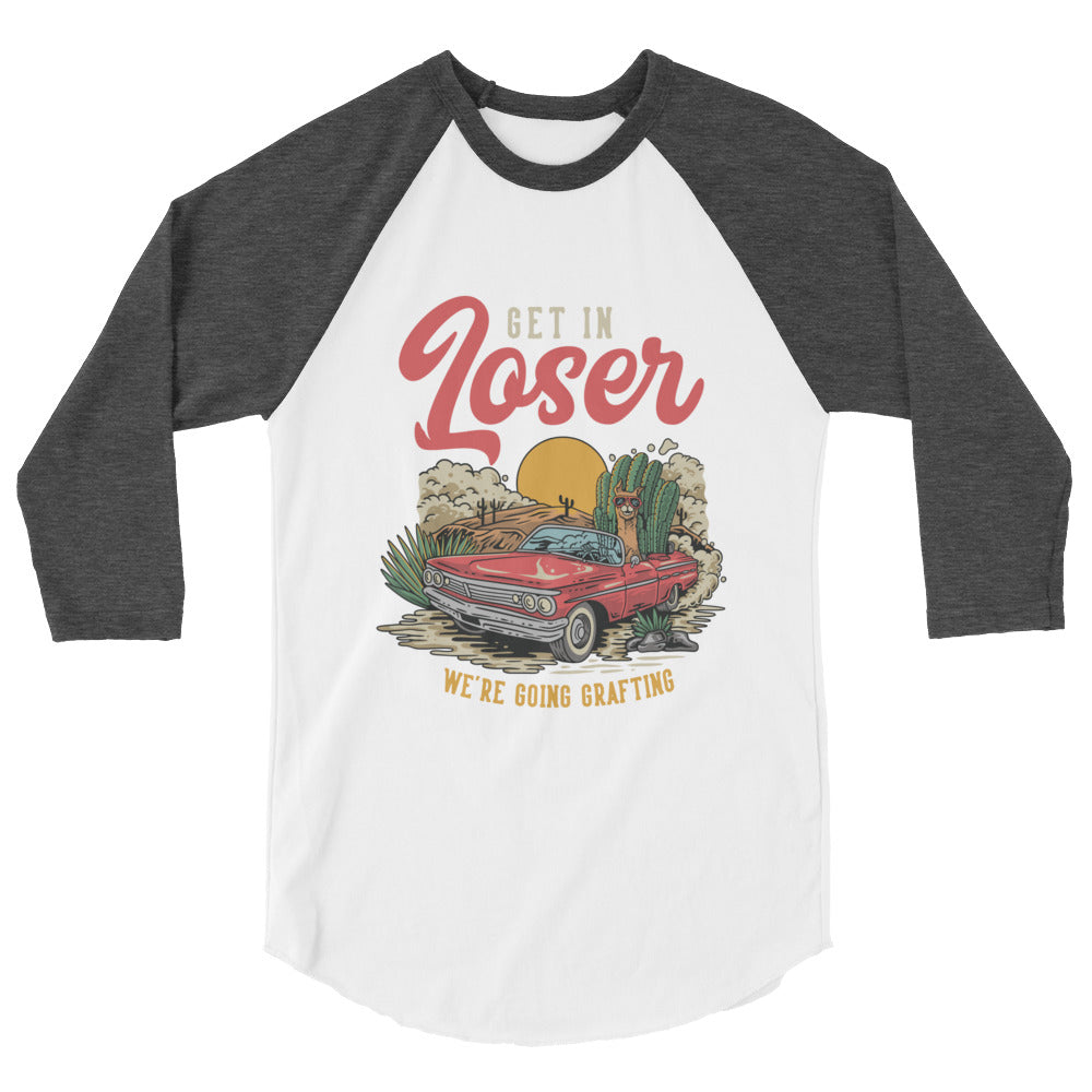 Get in Loser camisa raglán de manga 3/4