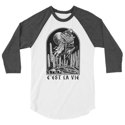 C'est La Vie 3/4 sleeve shirt